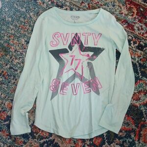 77kids long-sleeved graphic tee